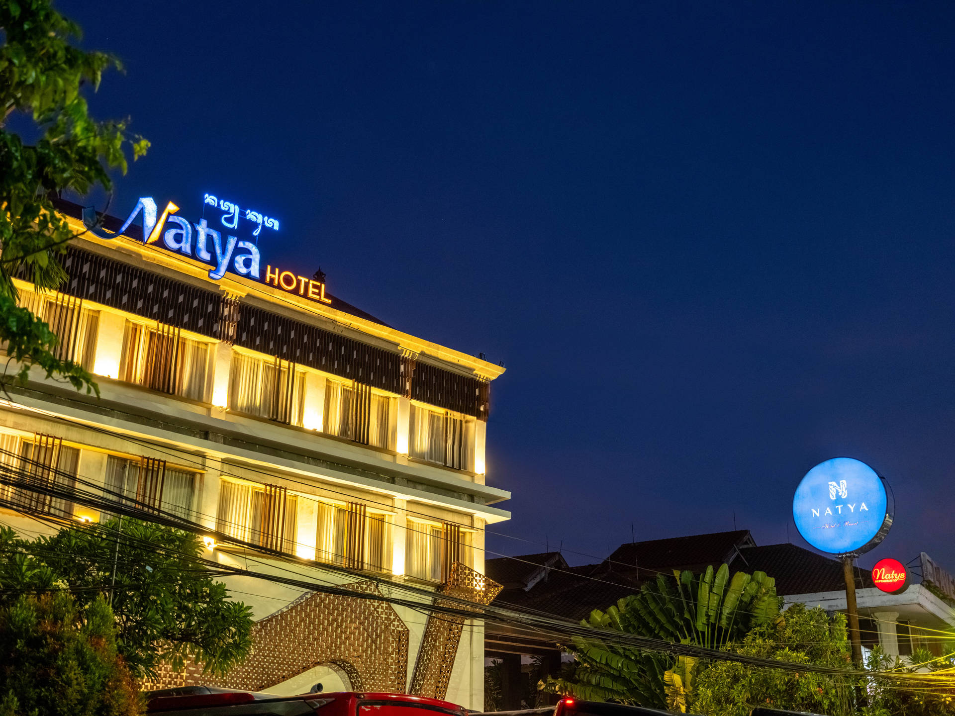 Natya Resort Ubud 的空中俯瞰景观
