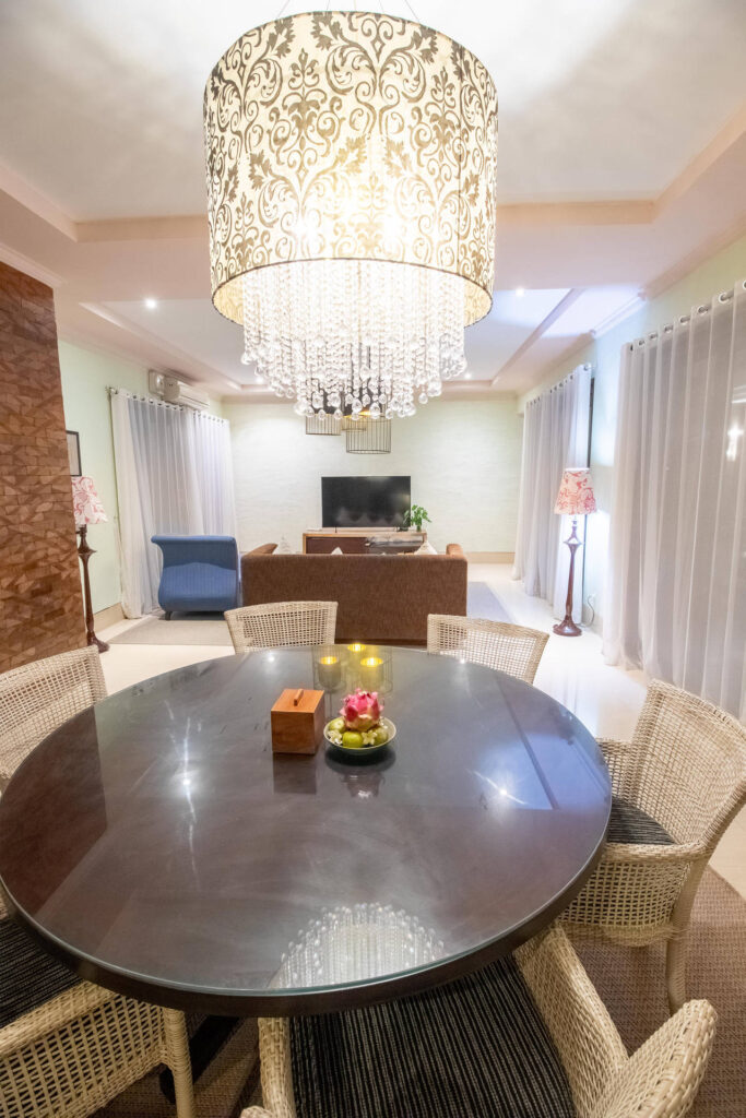 A guest room - living area at Natya Villa Jimbaran (photo 3)