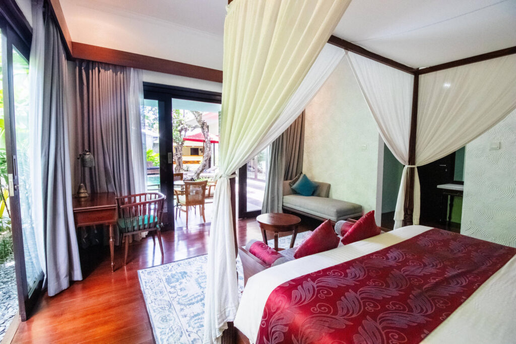 The main bedroom at Natya Villa Jimbaran (photo 4)