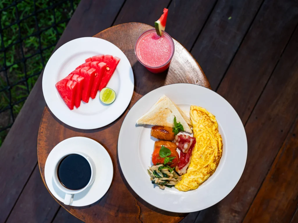Breakfast service at Natya River Sidemen (photo 2)