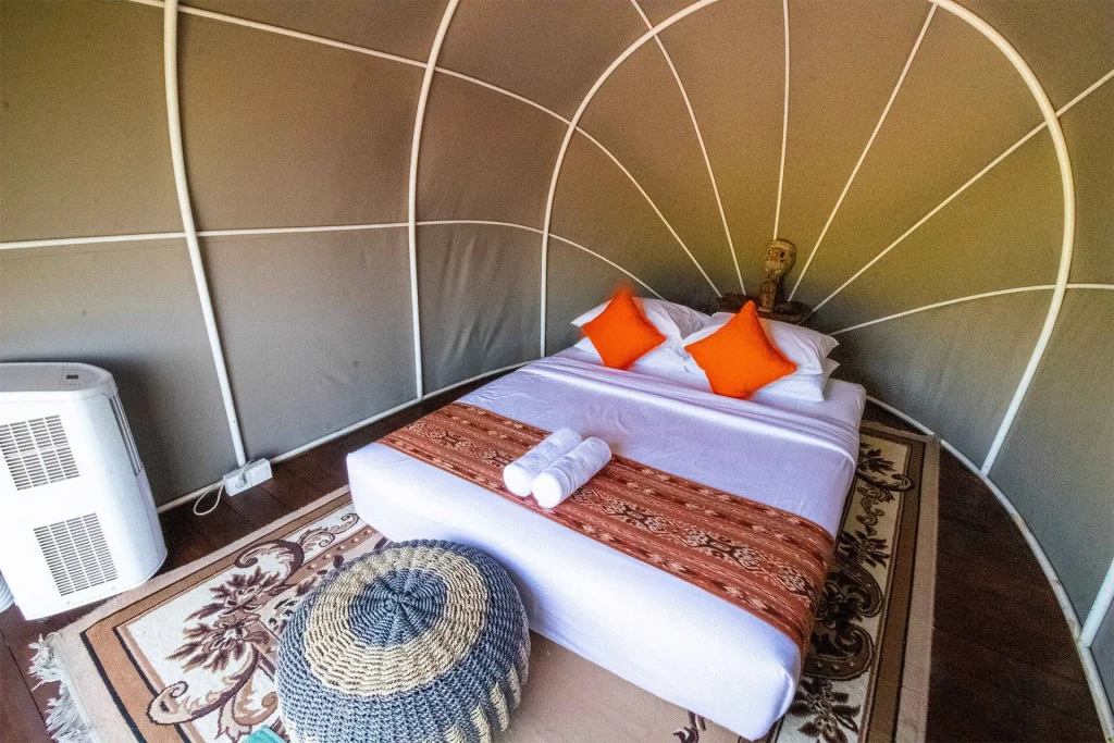 The Deluxe Glamping Hammock tent at Natya River Sidemen (photo 4)