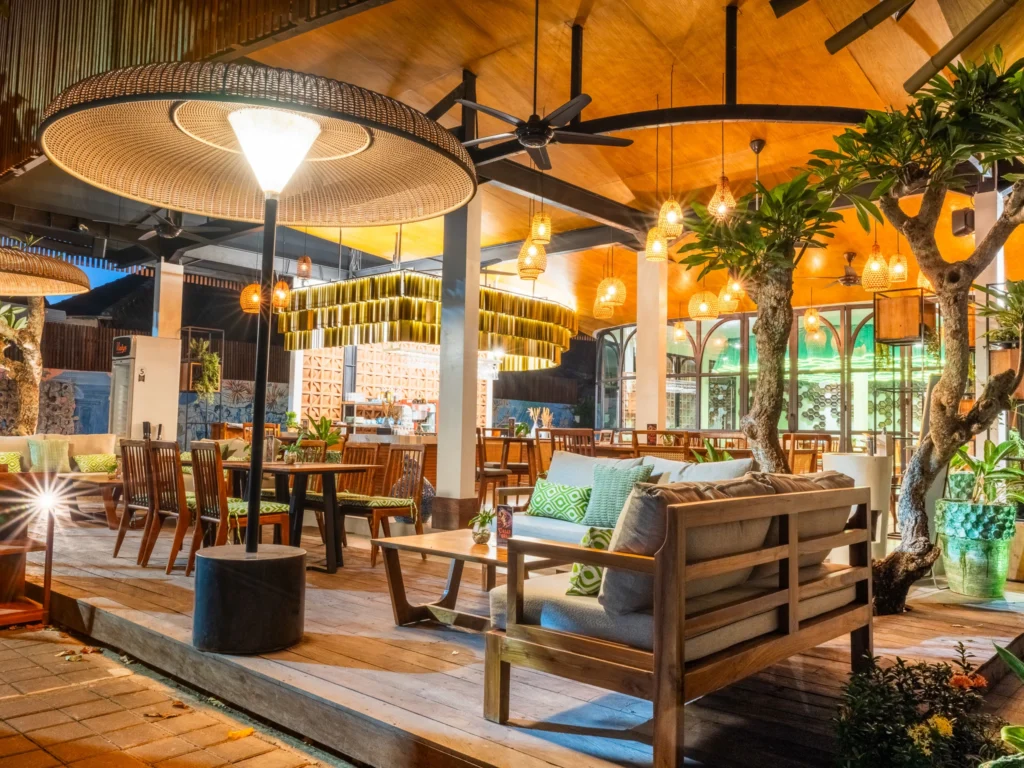 The restaurant at Natya Hotel Tanah Lot (photo 7)