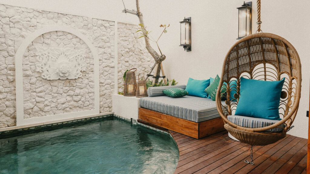 A private pool villa at Natya Hotel Tanah Lot (photo 10)