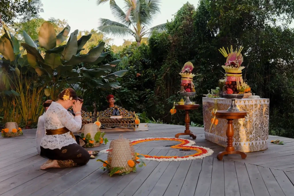 A wedding setup at Natya Resort Ubud (photo 1)